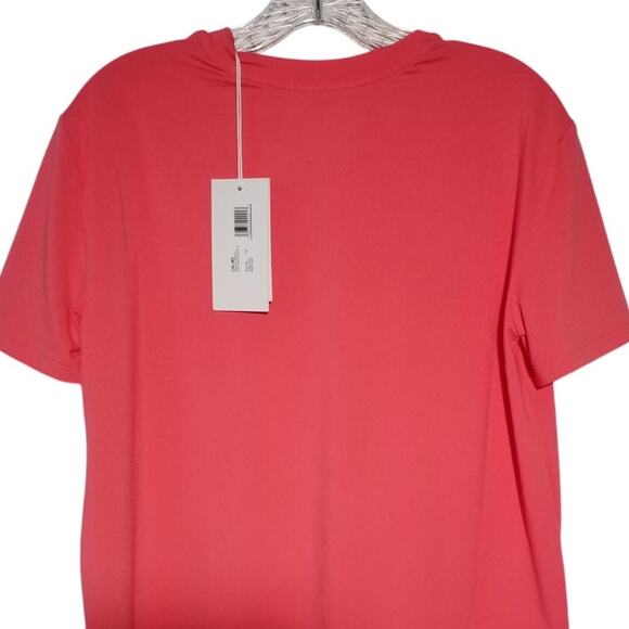 Johnny Was Calme Drop Shoulder Coral Pink Top | Size XS | NWT - Picture 4 of 7